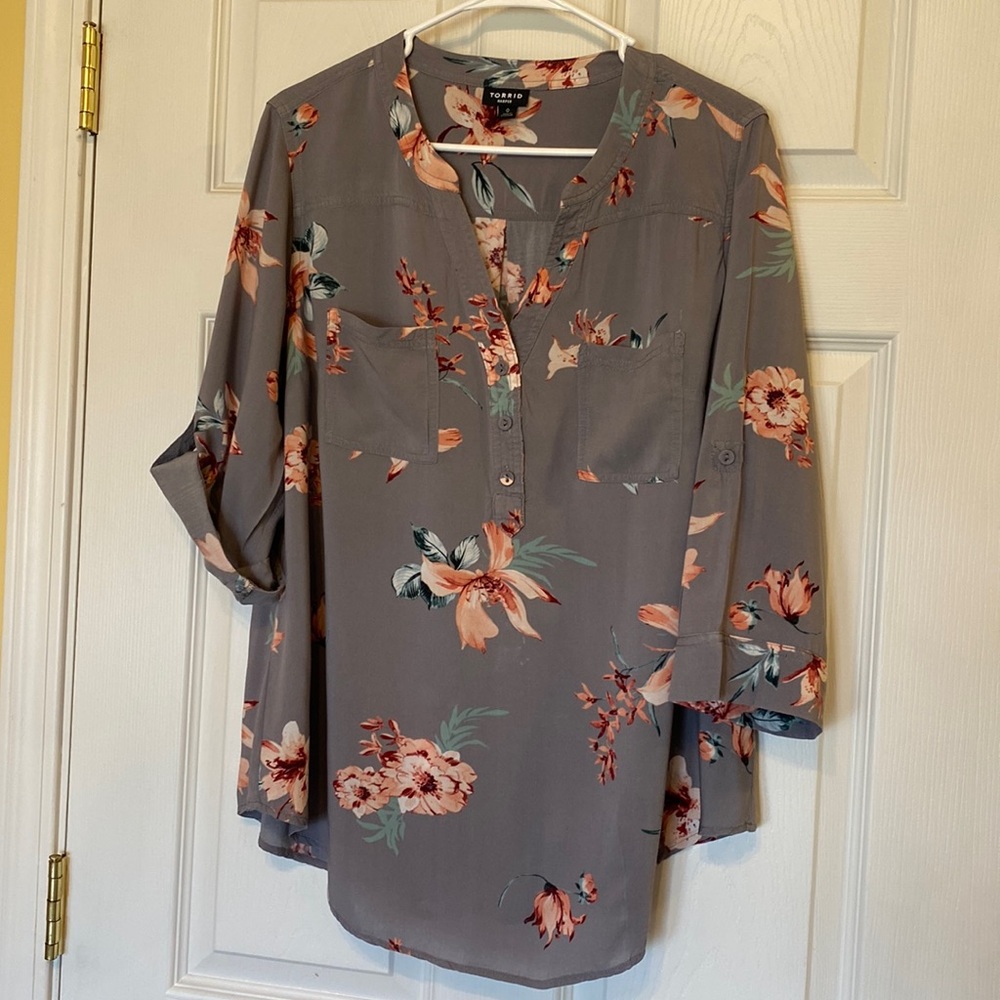 Torid “Harper” blouse